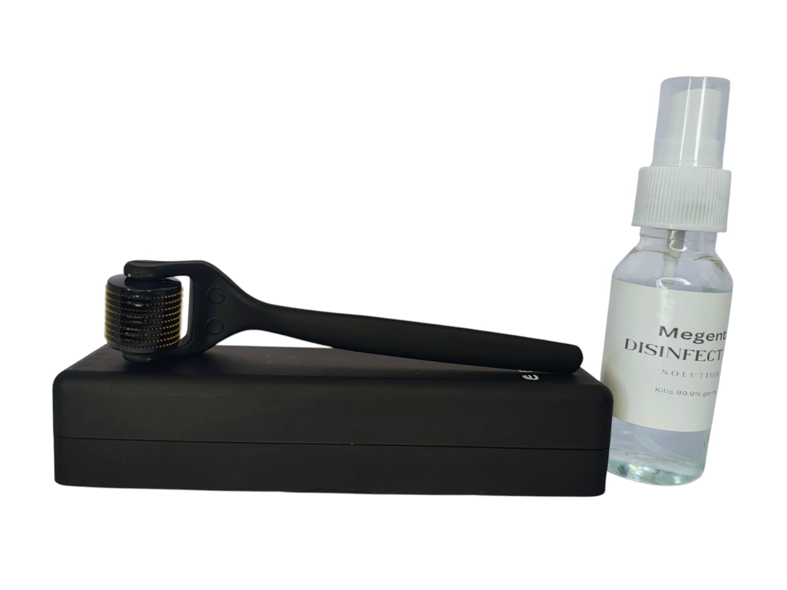 Megenta Derma roller 540 needles 0.5mm Titanium Needles Model V1